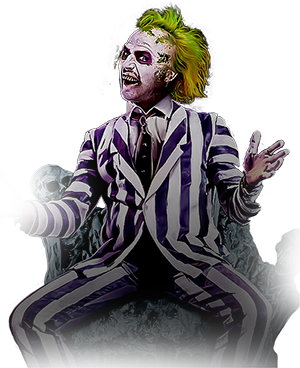 Betelgeuse sitting on a stone throne