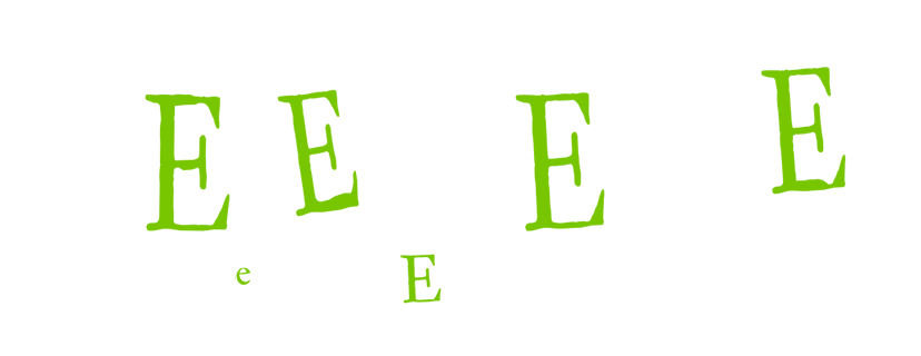 Beetlejuice green and white logo